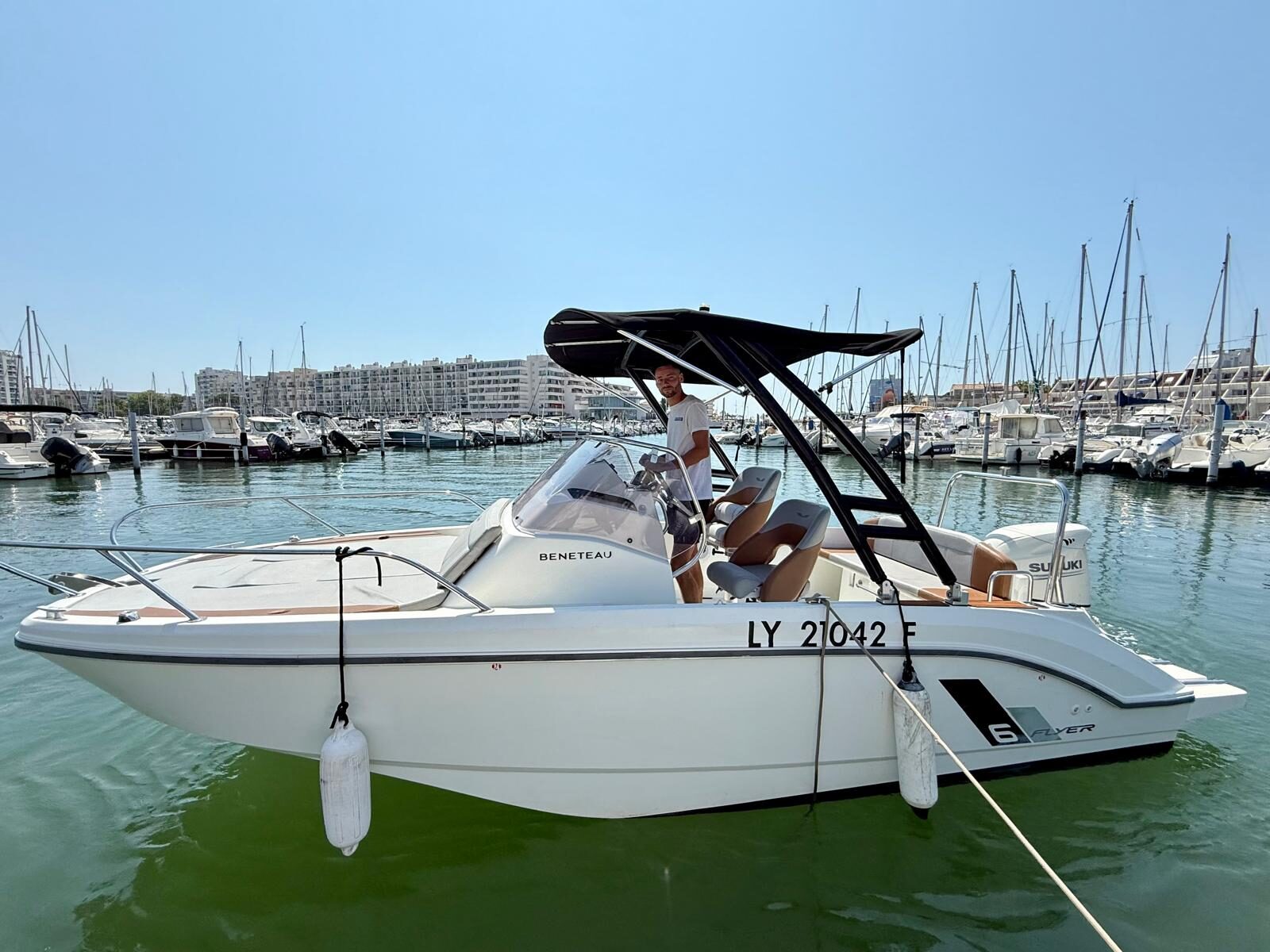 Flyer 6 Beneteau de Rent My Boat, location de bateau à Carnon